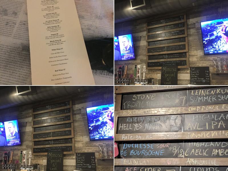 Pourworks Menu