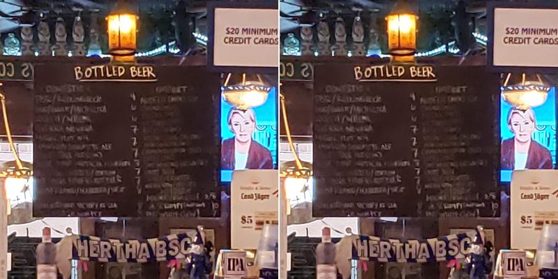 Bailey's Corner Pub Menu