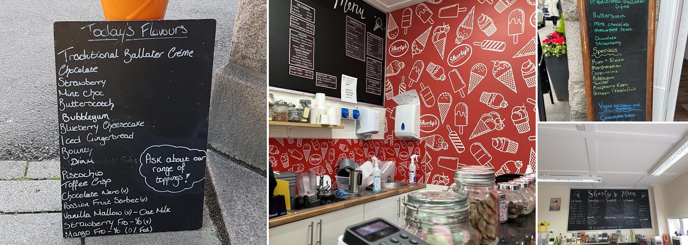 Shorty’s Of Ballater Menu