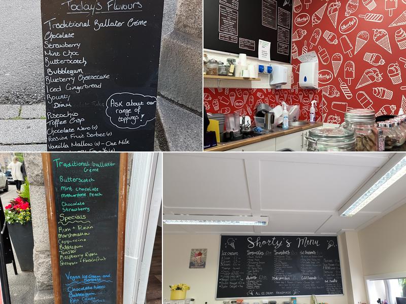 Shorty’s Of Ballater Menu