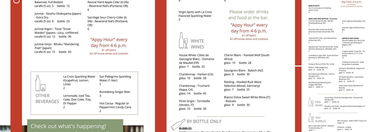 Cypress Yard Mediterranean Restaurant Menu