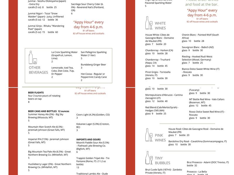 Cypress Yard Mediterranean Restaurant Menu