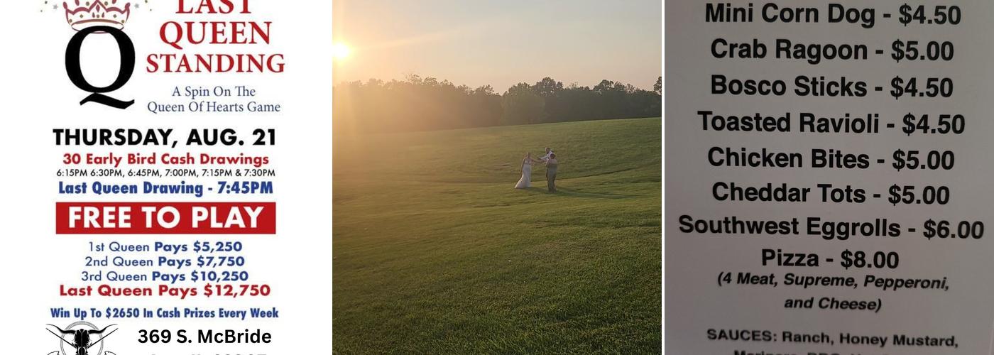 Longbranch Shooting House & Saloon Menu