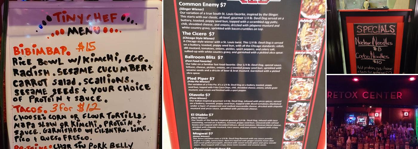 The Silver Ballroom Menu