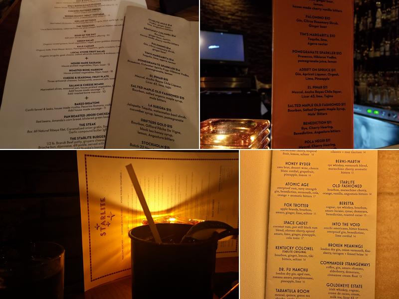 Starlite Menu