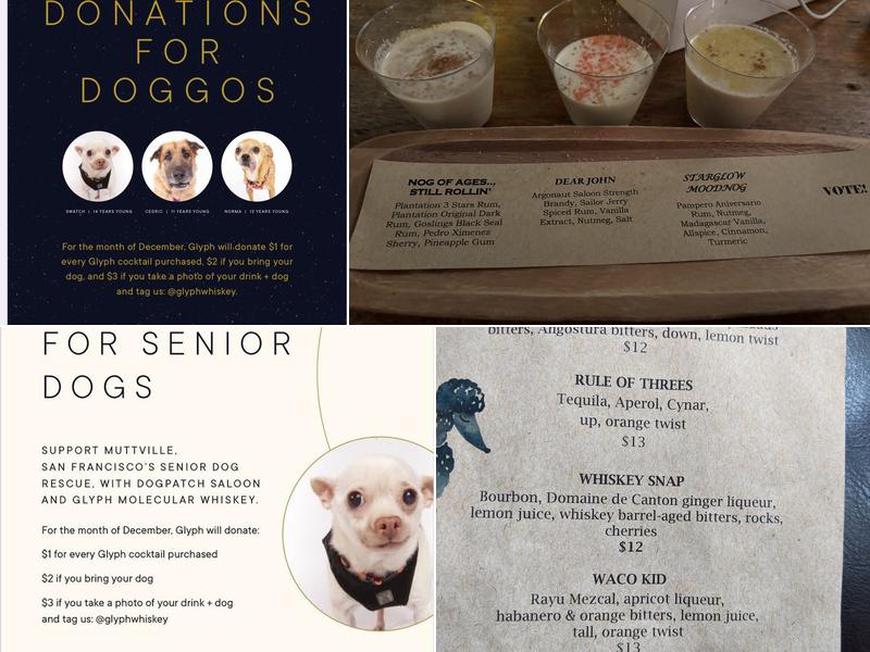 Dogpatch Saloon Menu