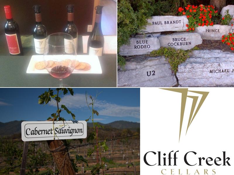Cliff Creek Cellars & Sams Valley Vineyard