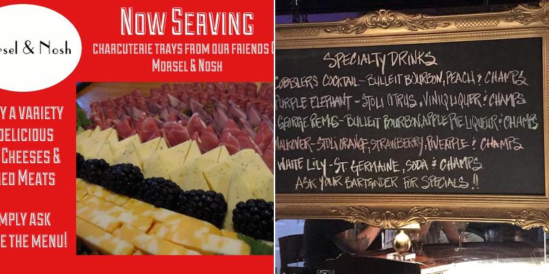 Tillie's Lounge Menu