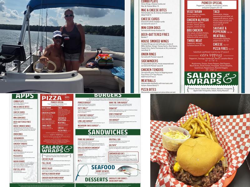 Pioneer On Long Lake Menu