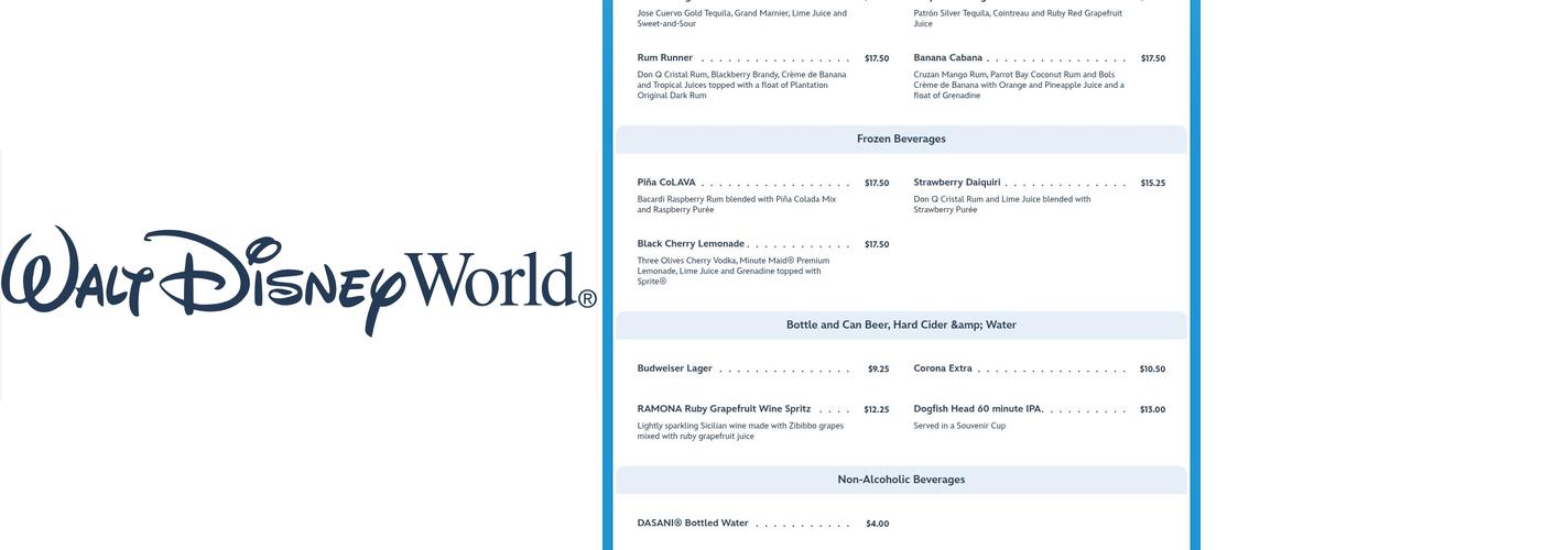 Polar Pub Menu