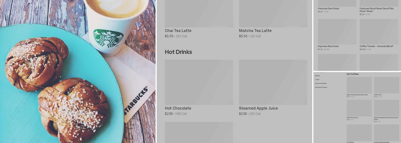 Starbucks Menu