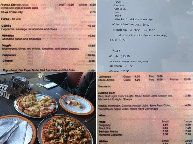 Red Onion Tavern Menu