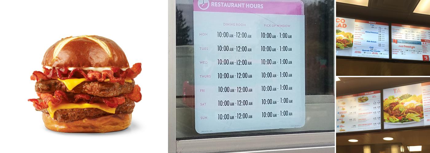 Wendy's Menu