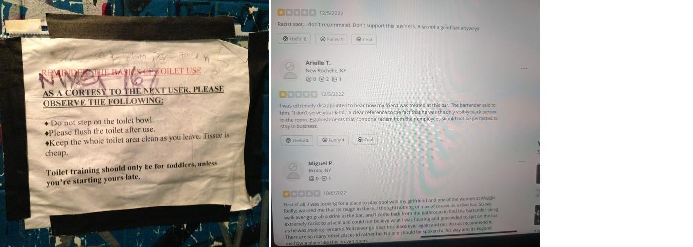 Billymark's West Menu