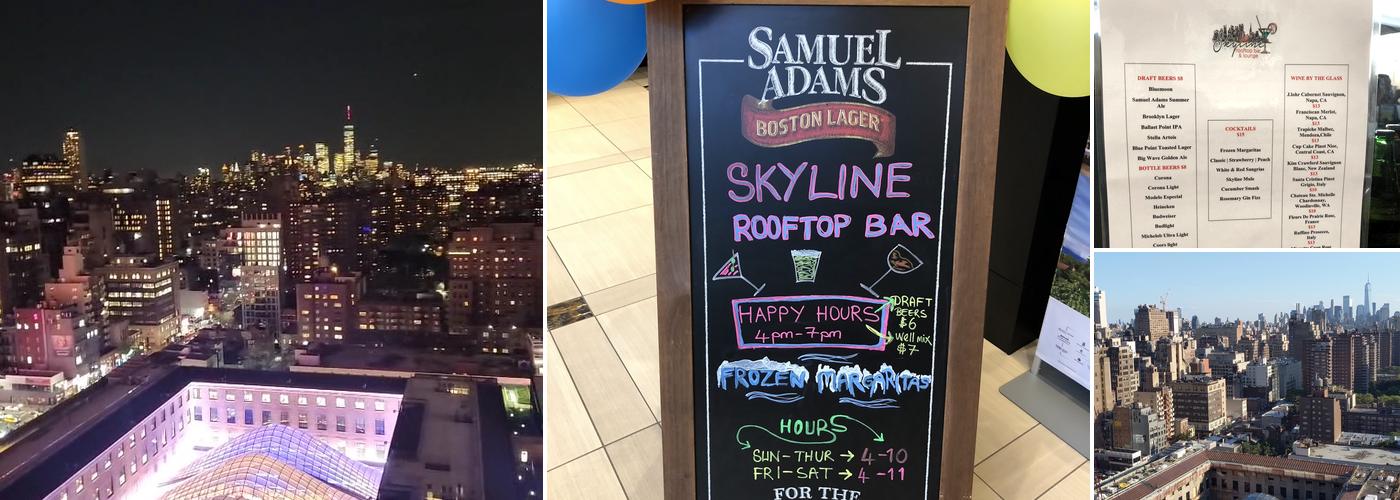 Skyline Rooftop Bar & Lounge Menu
