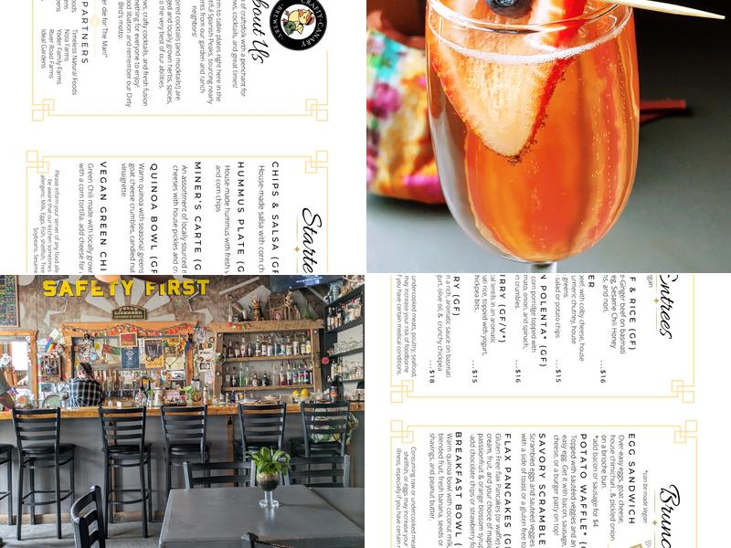 Crafty Canary Brewery Menu