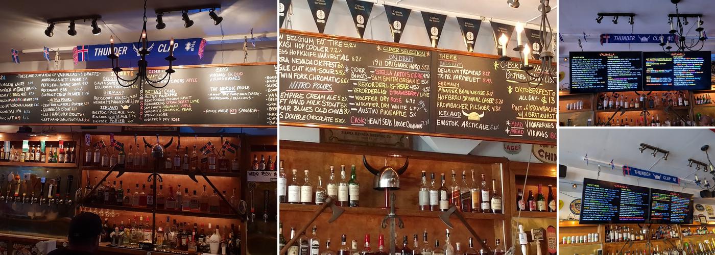 Valhalla NYC Menu