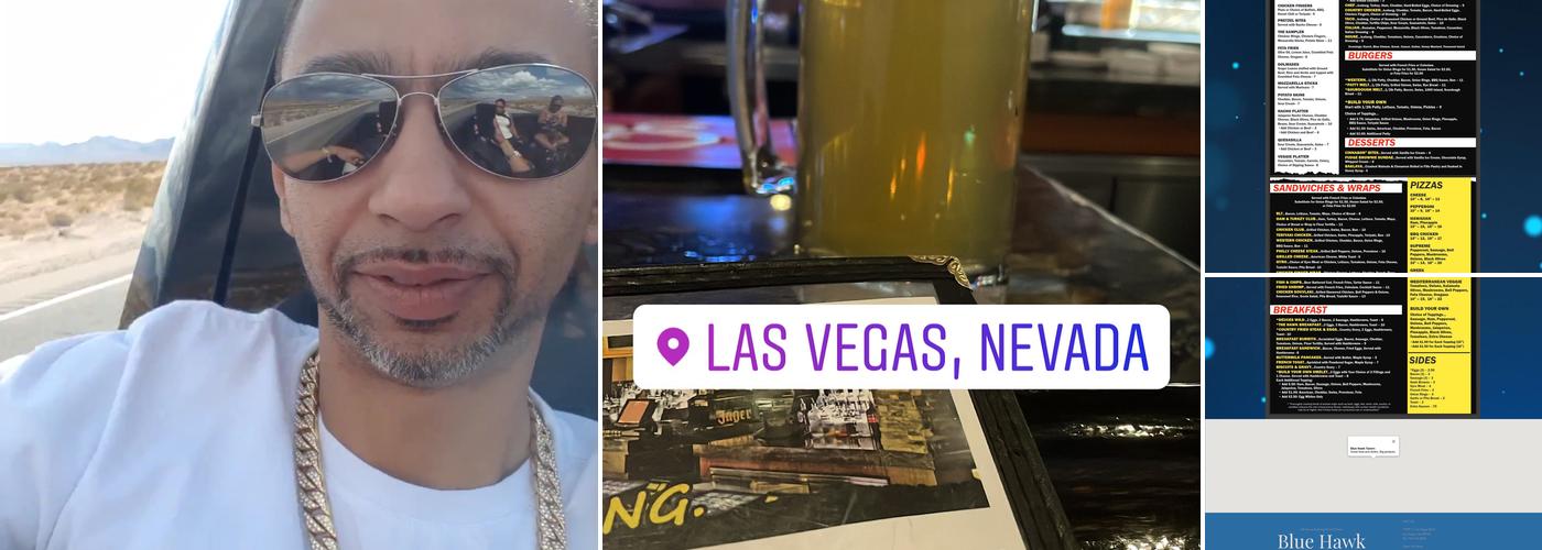 Blue Hawk Tavern Menu