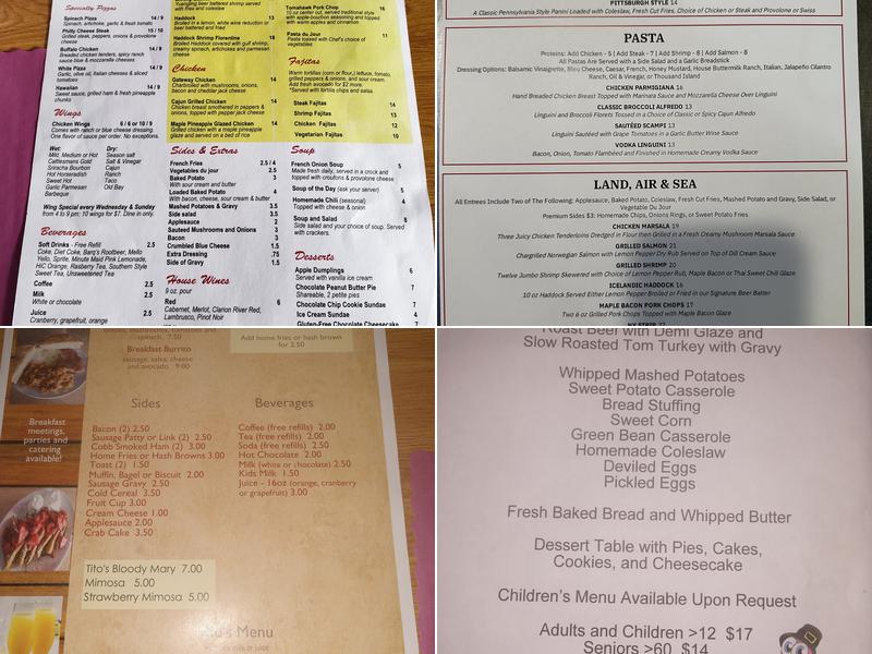 120 Pub and Grub Menu