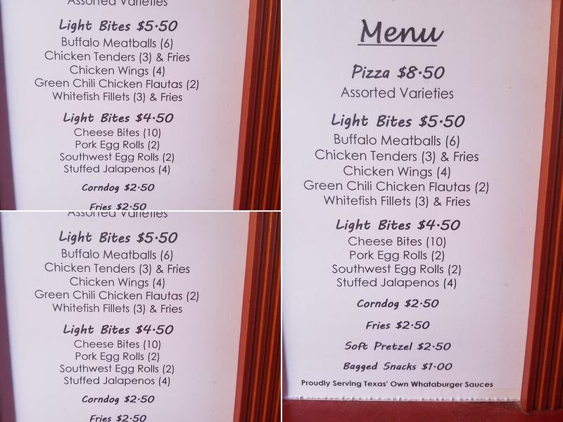 Mr. C's Irish Pub Menu
