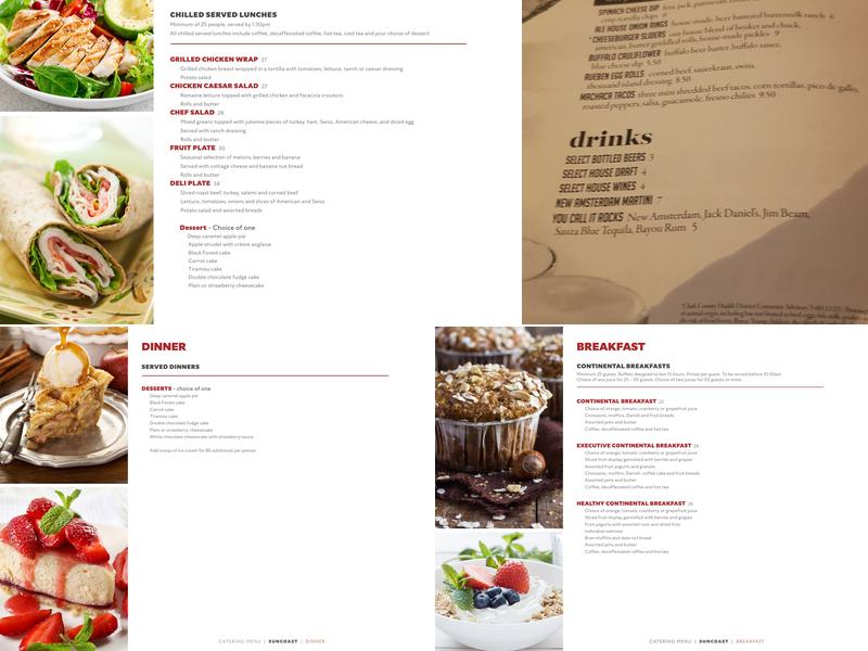 90 NINETY Bar + Grill Menu