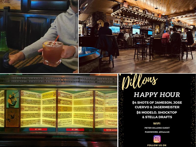 Peter Dillon's Pub Menu