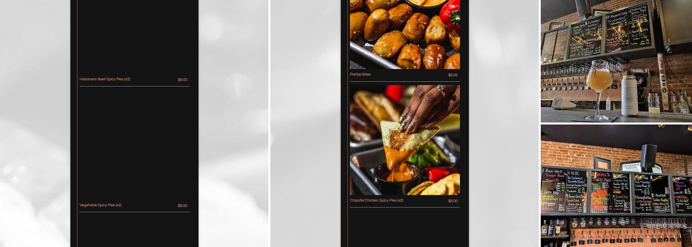 Harlem Hops Menu