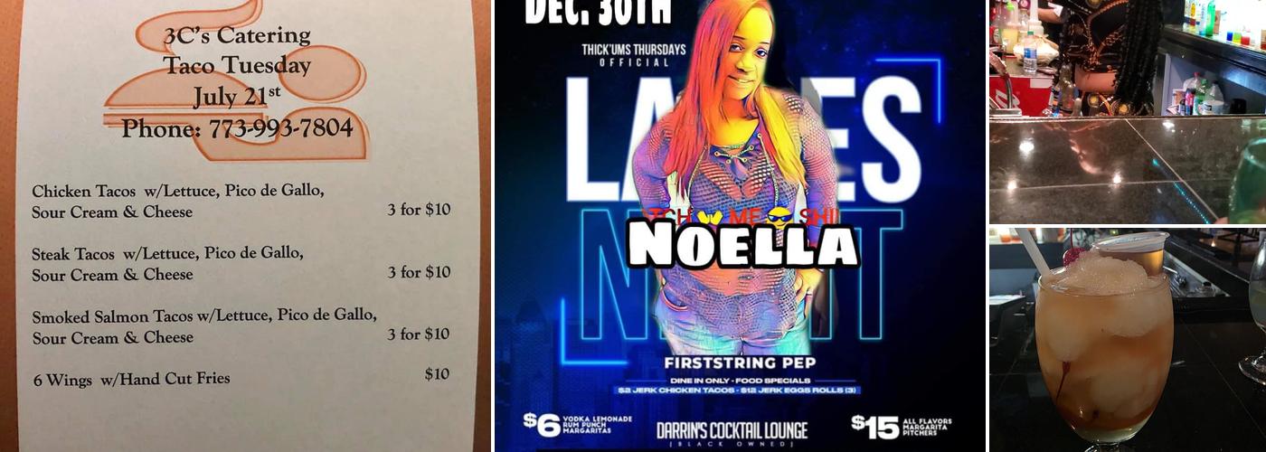 Darrin's Cocktail Lounge Menu