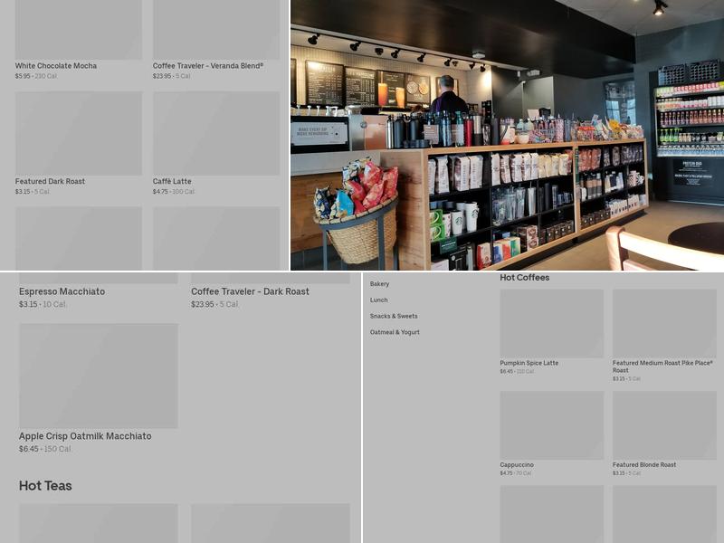 Starbucks Menu