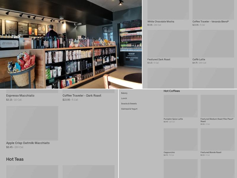 Starbucks Menu