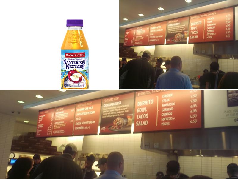 Chipotle Mexican Grill Menu