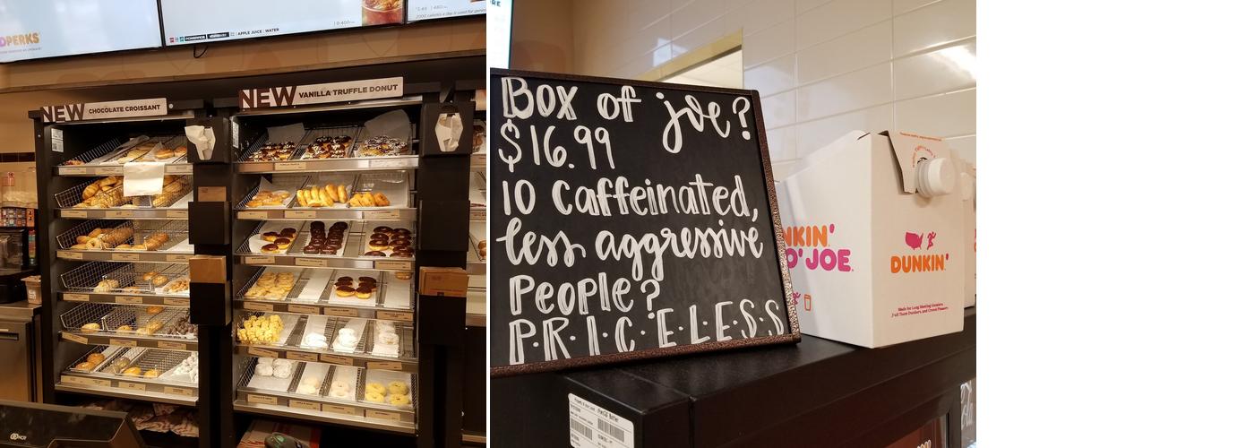 Dunkin' Menu