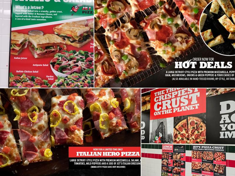 Jet's Pizza Menu