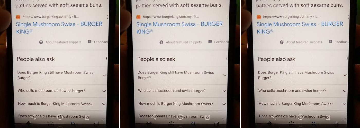 Burger King Menu