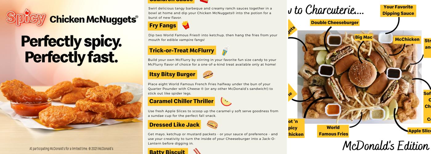 McDonald's Menu