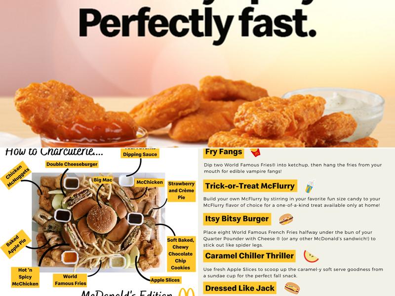 McDonald's Menu