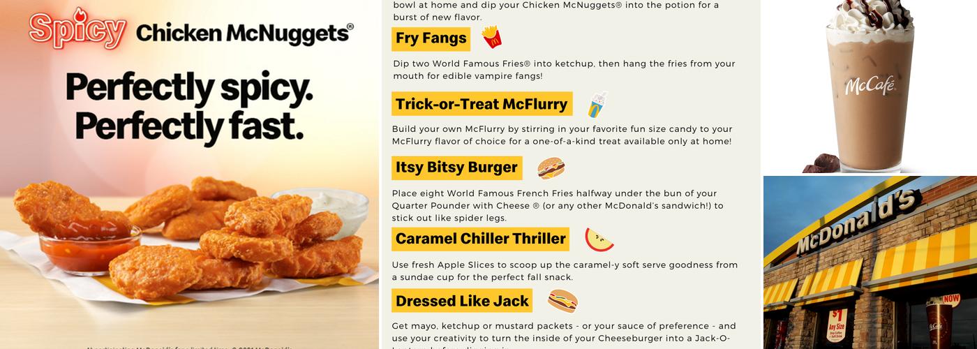 McDonald's Menu