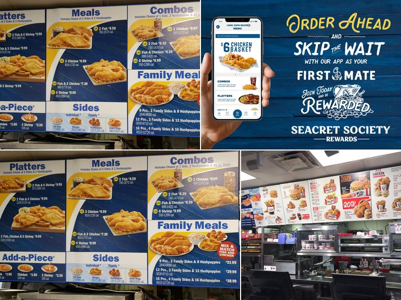 Long John Silver's | KFC Menu