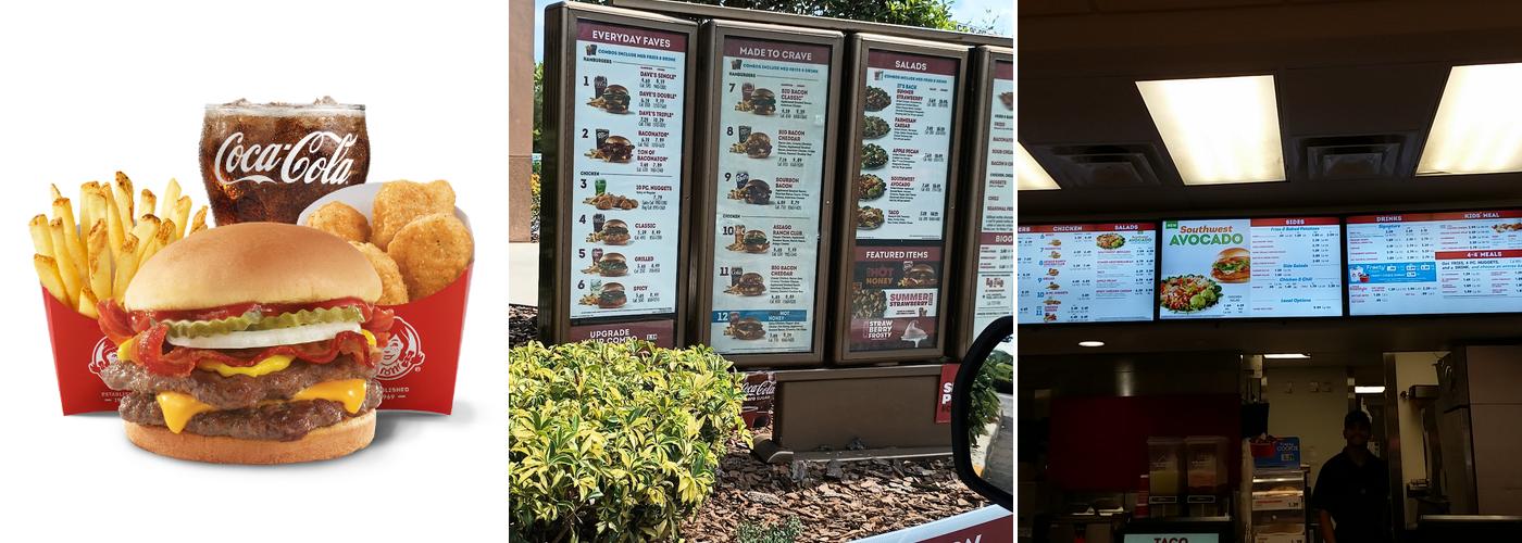 Wendy's Menu