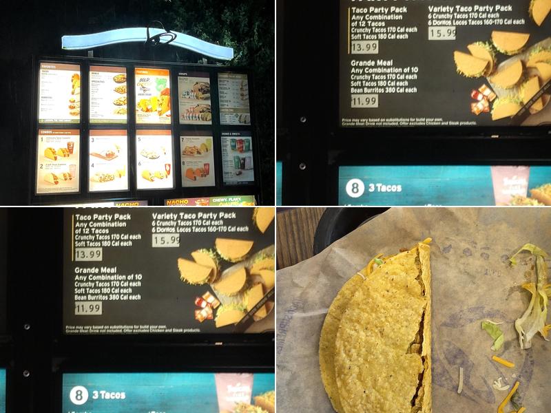 Taco Bell Menu