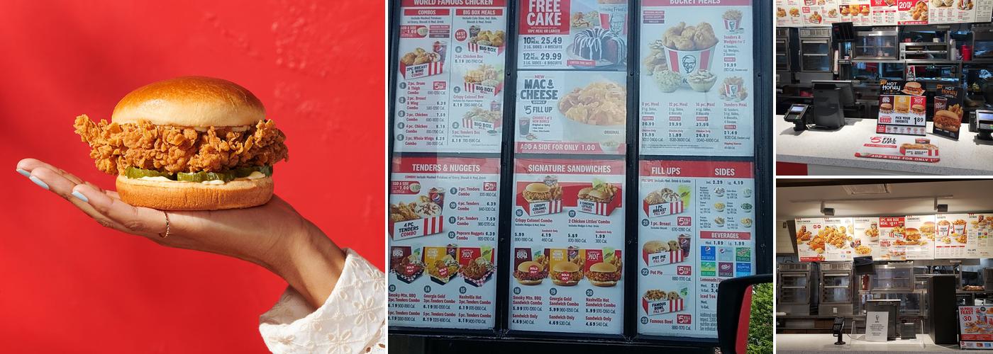 KFC Menu