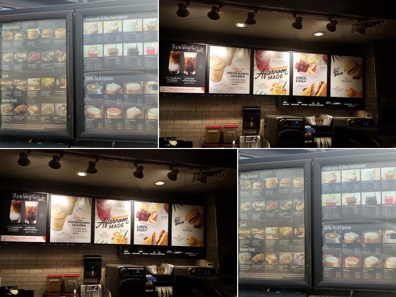 Starbucks Coffee Company Menu