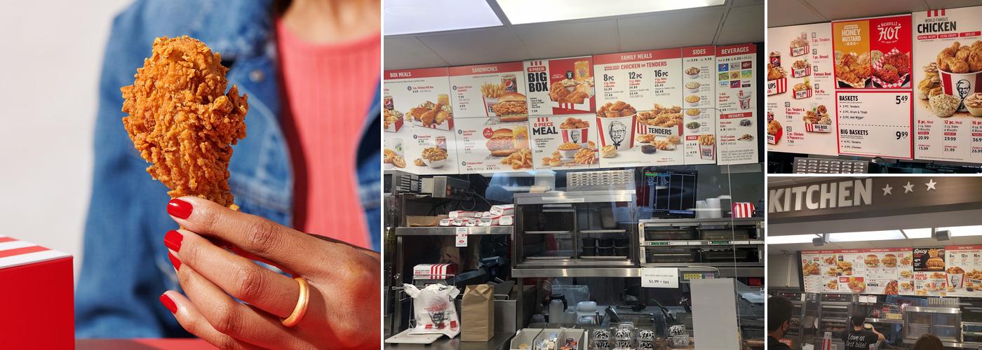 KFC Menu