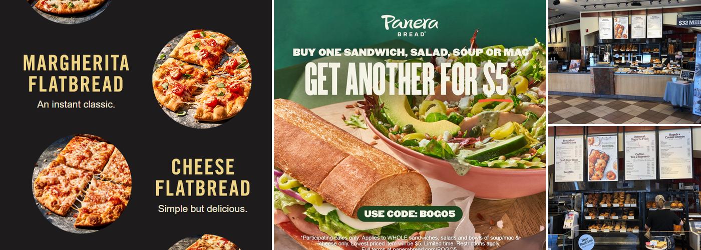 Panera Bread Menu