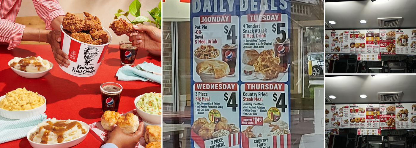 KFC Menu