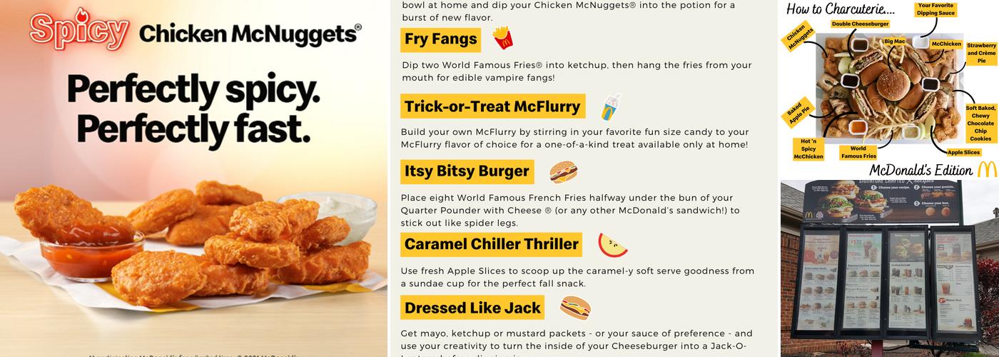 McDonald's Menu