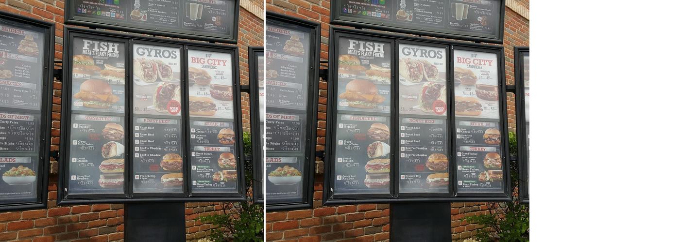 Arby's Menu