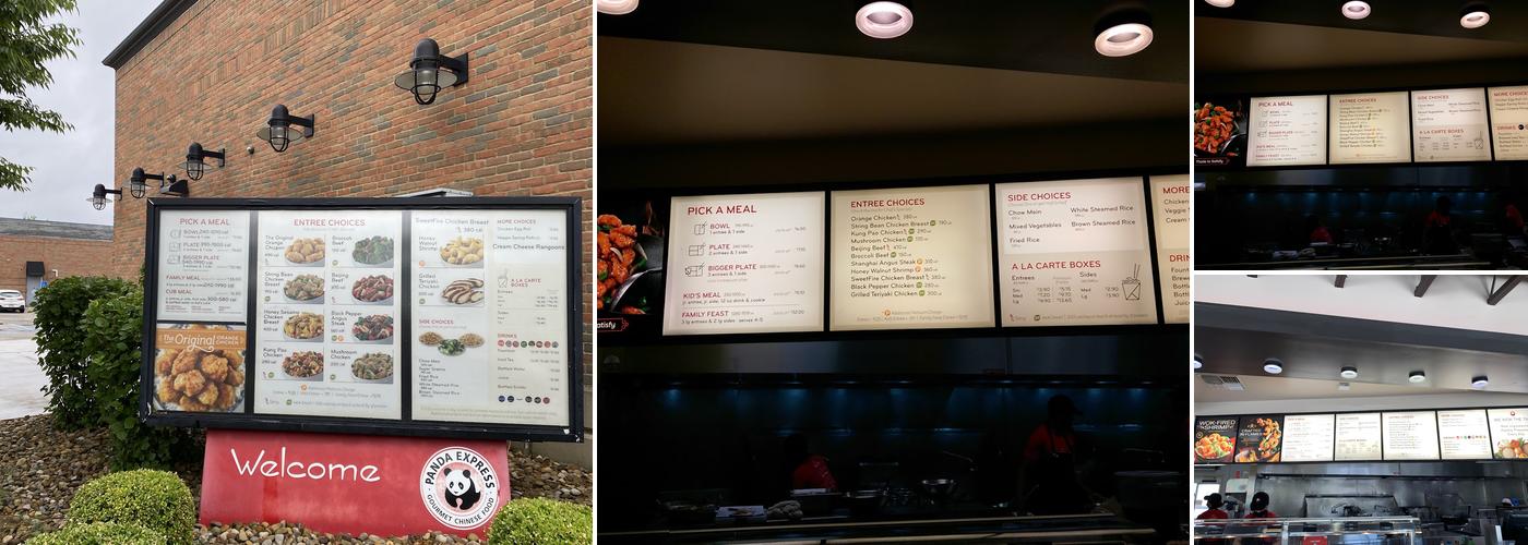Panda Express Menu