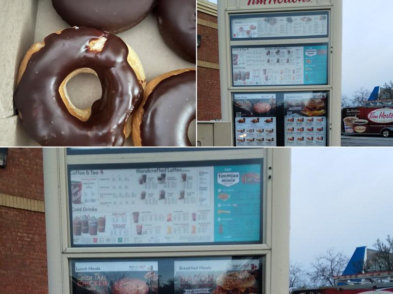Tim Hortons Menu