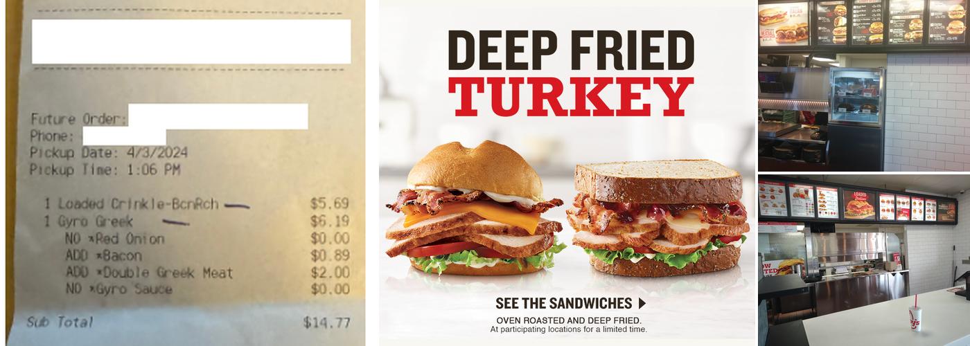 Arby's Menu